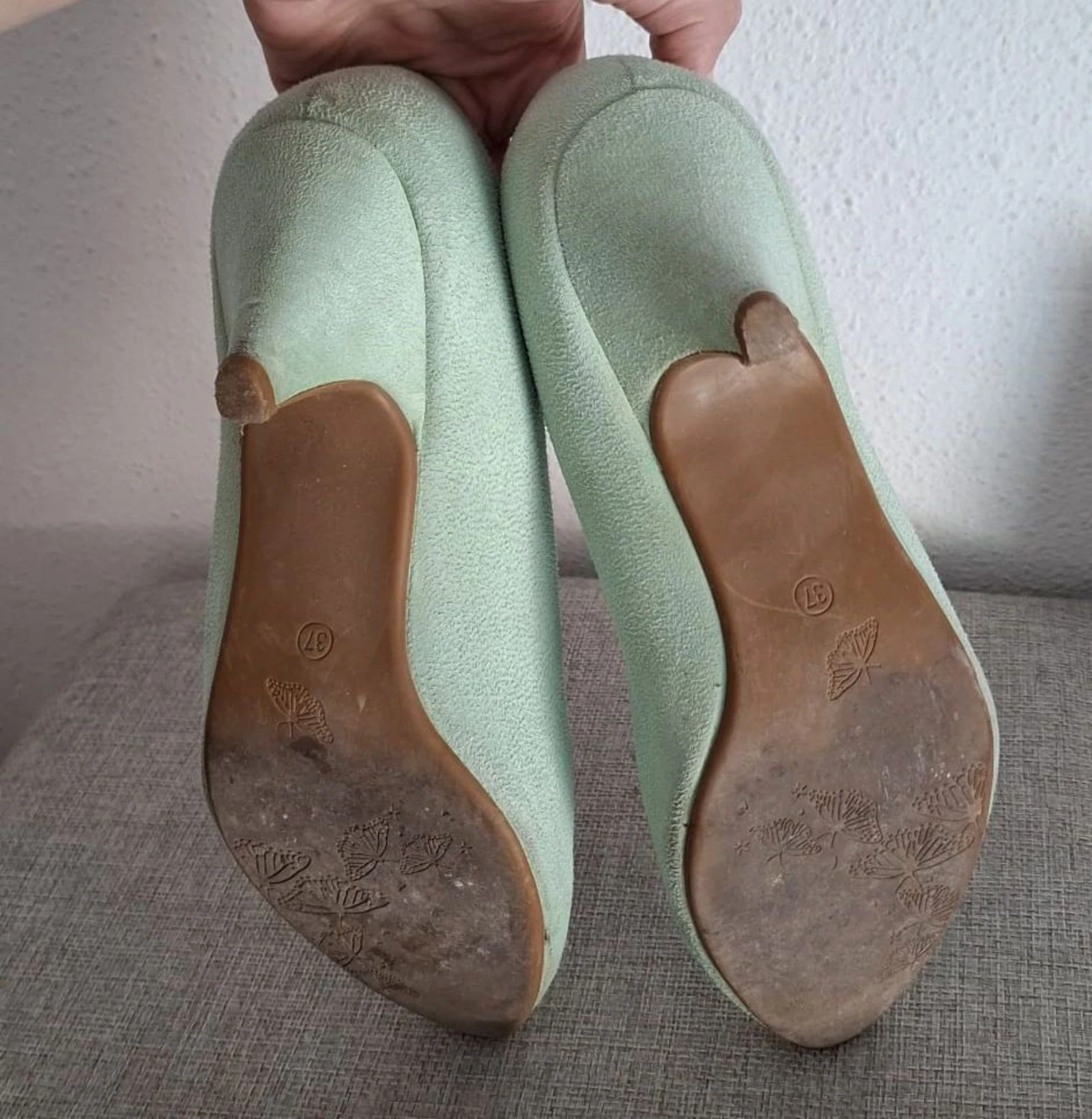 Marypaz mint green Y2K limited edition pumps – photo 3
